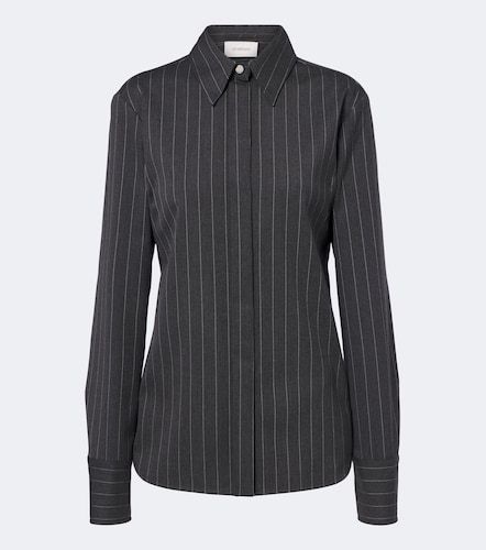 Pinstriped wool-blend shirt - Sportmax - Modalova