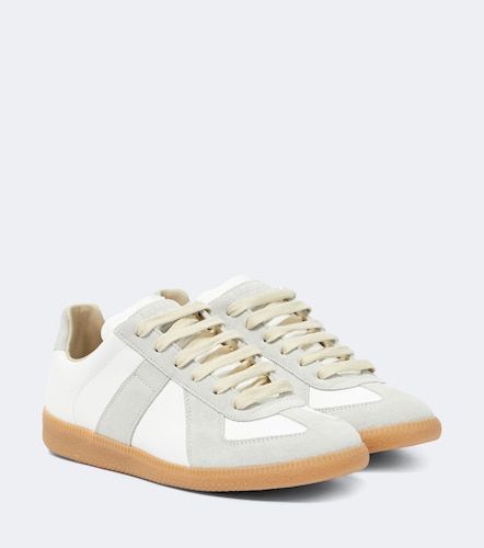 Sneakers Replica in pelle e suede - Maison Margiela - Modalova