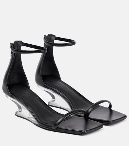 Rick Owens Leather wedge sandals - Rick Owens - Modalova