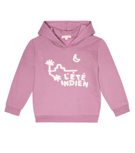 Issah embroidered cotton hoodie - Louise Misha - Modalova