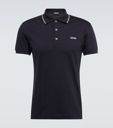 Zegna Polo de mezcla de algodón - Zegna - Modalova