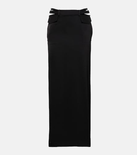 Gonna lunga Pocket Column in satin - Dion Lee - Modalova