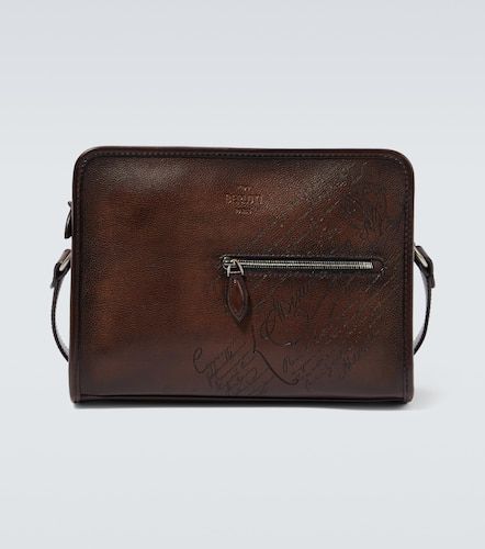 Journalier Scritto leather briefcase - Berluti - Modalova