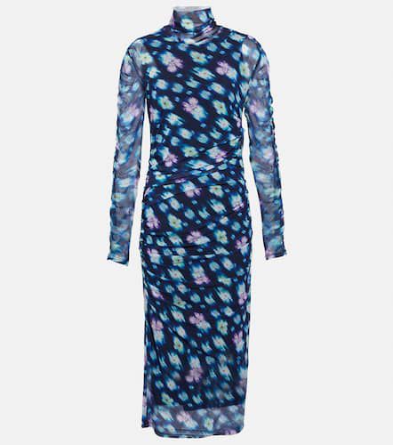 Floral turtleneck midi dress - Dorothee Schumacher - Modalova