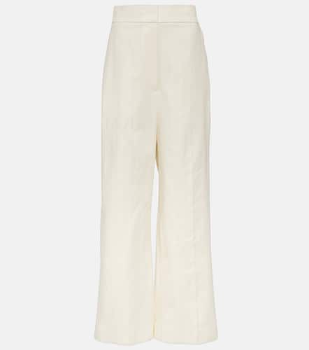 Banton low-rise cotton wide-leg pants - Khaite - Modalova