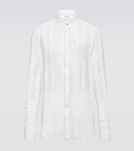 Striped cotton and silk shirt - King & Tuckfield - Modalova