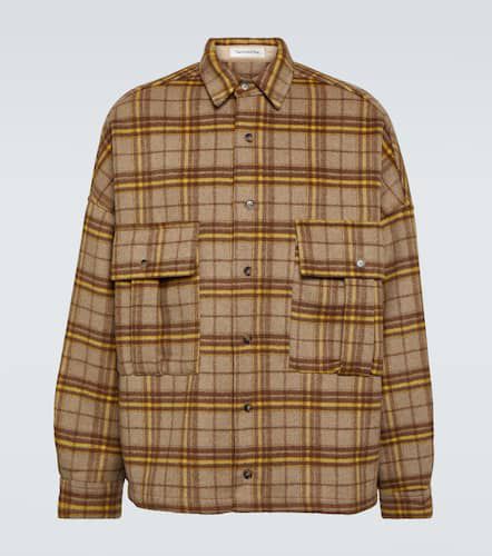 Wool-blend overshirt - The Frankie Shop - Modalova