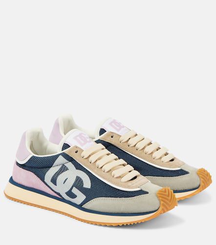 Dolce&Gabbana Logo suede sneakers - Dolce&Gabbana - Modalova