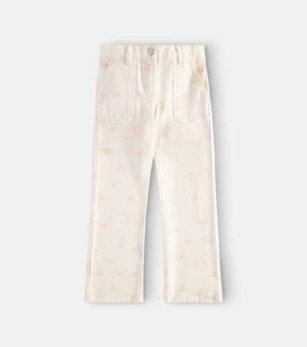 Bonpoint Gretchen printed jeans - Bonpoint - Modalova
