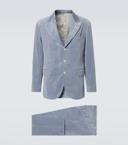 Anzug aus Baumwolle und Kaschmir - Brunello Cucinelli - Modalova