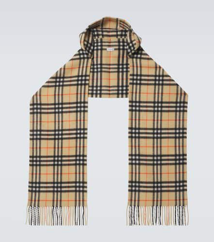 Check cashmere scarf - Burberry - Modalova