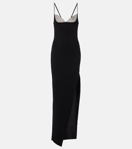 Balmain Abito lungo con cristalli - Balmain - Modalova