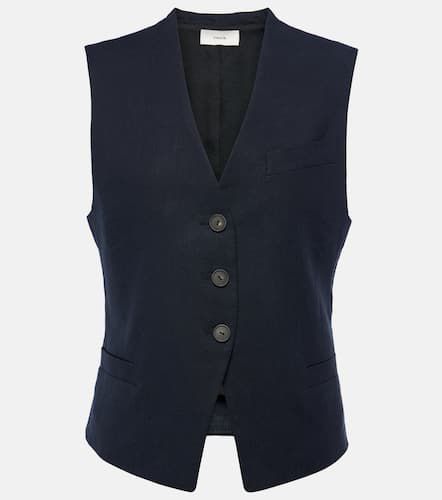 Vince Linen-blend vest - Vince - Modalova