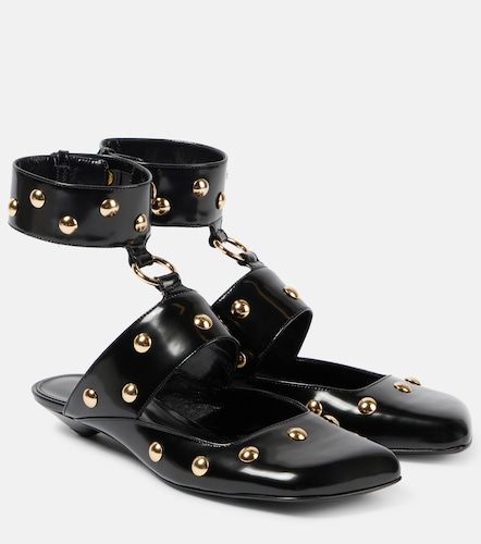 Chloe Jade studded leather flats - Chloe - Modalova