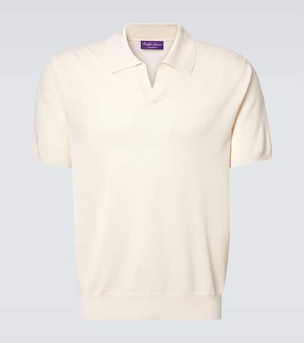 Polo de seda y algodón - Ralph Lauren Purple Label - Modalova