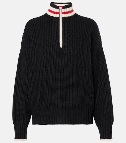 Wool half-zip sweater - Brunello Cucinelli - Modalova