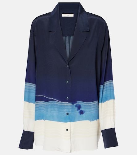 Camisa Mariner de seda estampada - SIR - Modalova