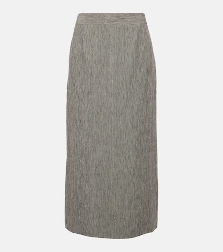 Tove Romilie linen maxi skirt - Tove - Modalova