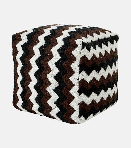 Otomana Riccio de bouclé con Zigzag - Missoni - Modalova