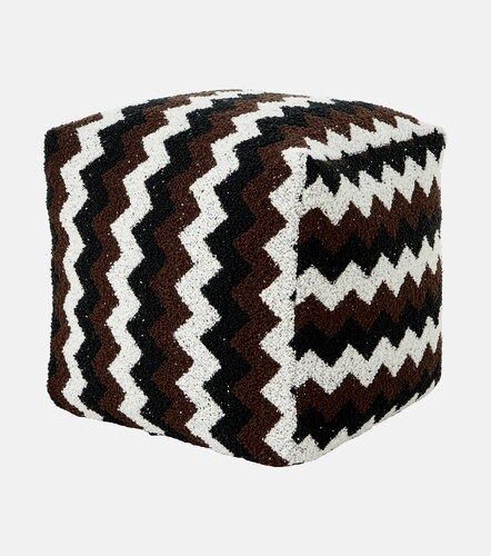 Pouf Riccio Zigzag in bouclé - Missoni - Modalova