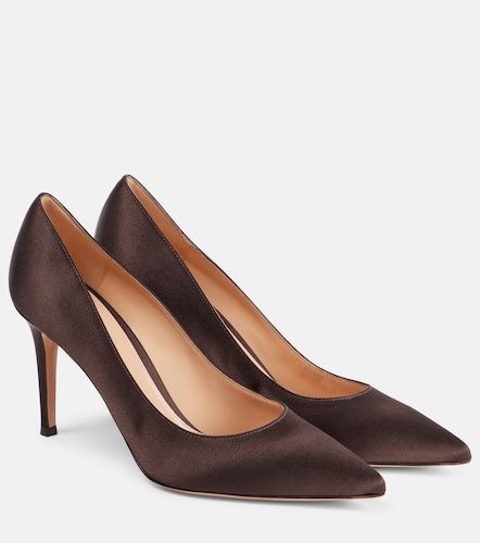 Salones Gianvito 85 de satén - Gianvito Rossi - Modalova