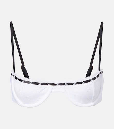 Top de bikini con bordado inglés - Same - Modalova