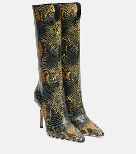 Archive Boot 100 leather knee-high boots - Jimmy Choo - Modalova