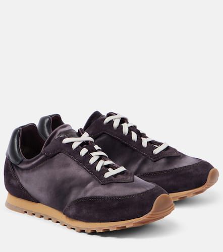 Le Monde BÃ©ryl Slim Runner satin sneakers - Le Monde Beryl - Modalova