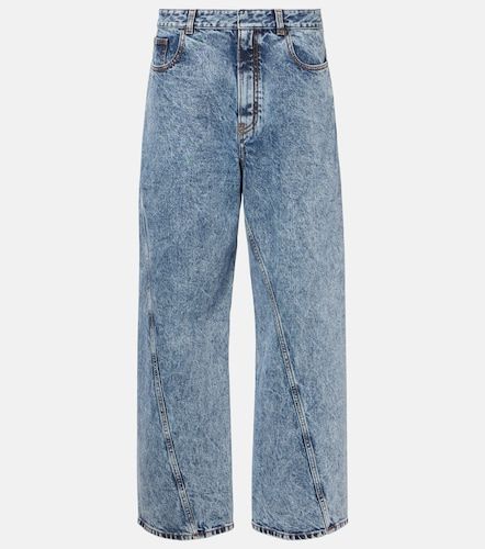 Twisted low-rise wide-leg jeans - Alaia - Modalova