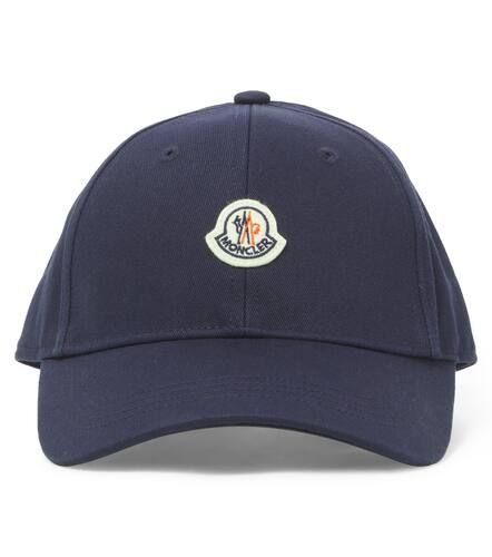 Logo cotton gabardine baseball cap - Moncler Enfant - Modalova