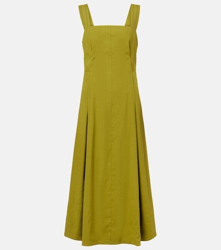 Midikleid aus einem Leinengemisch - Vince - Modalova