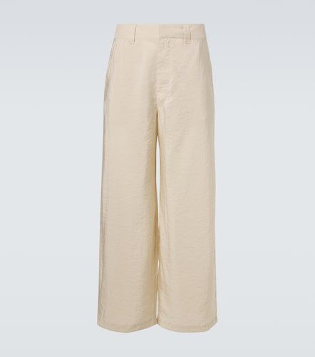 Pantaloni a gamba larga in misto seta - Lemaire - Modalova