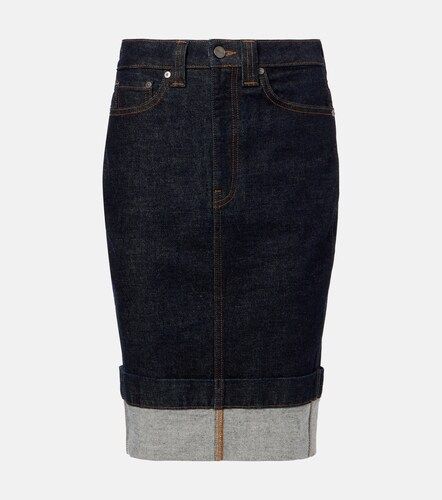 Khaite Gonna midi Kendra in denim - Khaite - Modalova