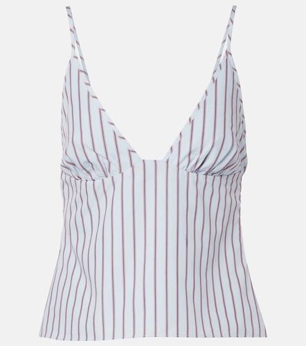 Top Lista in misto cotone a righe - SIR - Modalova