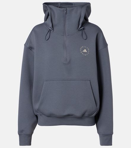Felpa con cappuccio e zip - Adidas by Stella McCartney - Modalova