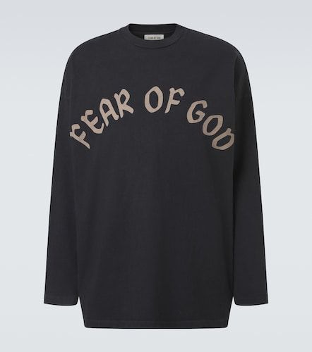 Camiseta de jersey de algodón con logo - Fear of God - Modalova