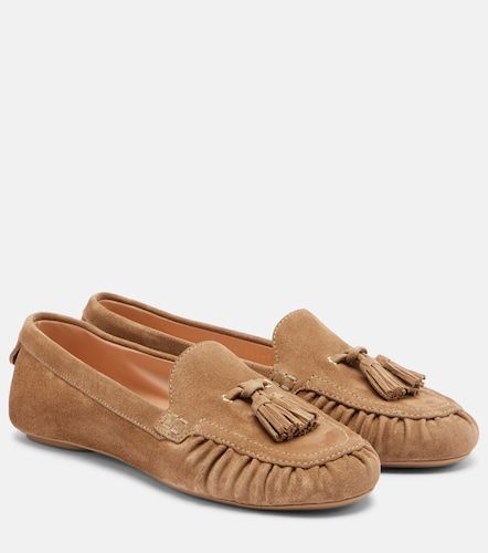 Mocasines Théa de ante con borlas - Gianvito Rossi - Modalova