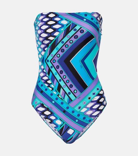 Pucci Vivara strapless swimsuit - Pucci - Modalova