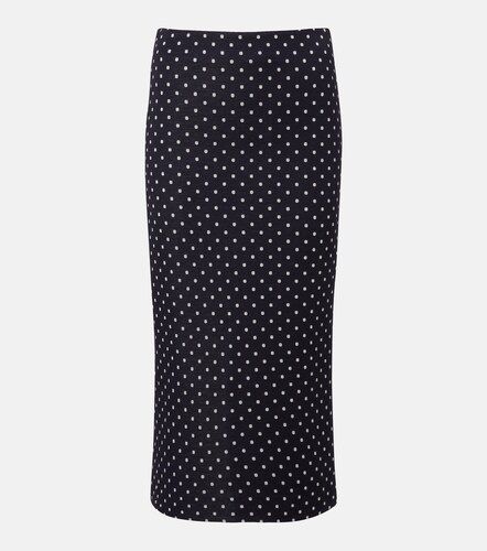 Midirock aus Jersey mit Polka-Dots - Max Mara - Modalova