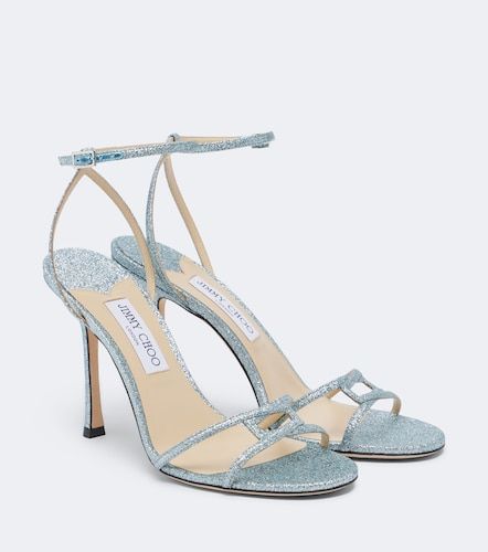 Jimmy Choo 1998 Leo glitter sandals - Jimmy Choo - Modalova
