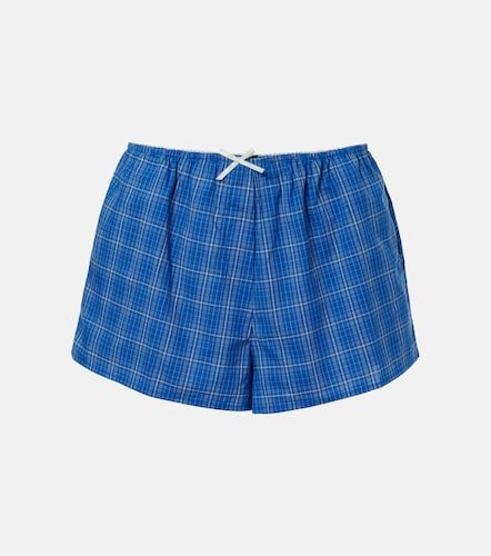 Shorts Leya de algodón a cuadros - Faithfull - Modalova
