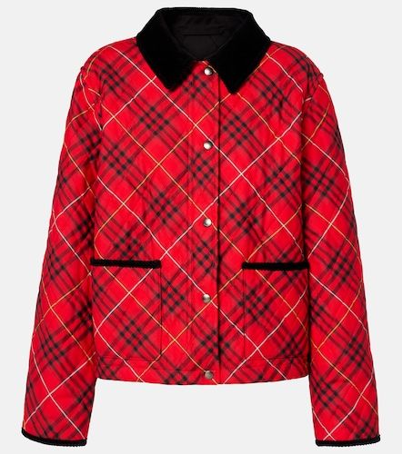 Giacca Check in cotone - Burberry - Modalova