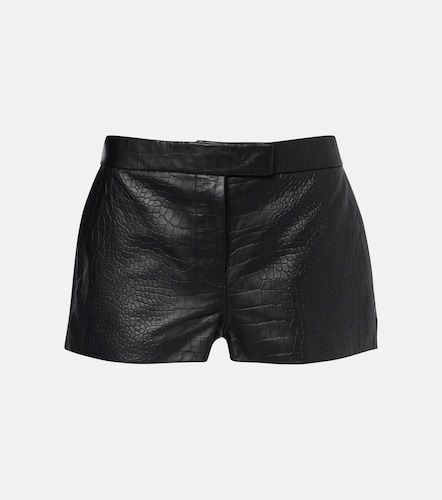 Alex Perry Shorts aus Leder - Alex Perry - Modalova