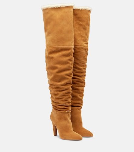Botas mosqueteras Elsa 100 de ante con borrego - Paris Texas - Modalova