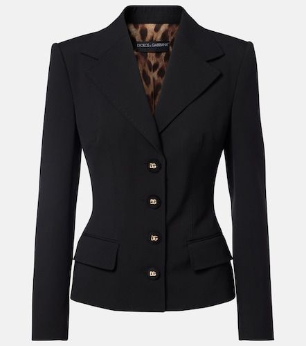 Dolce&Gabbana DG wool-blend blazer - Dolce&Gabbana - Modalova