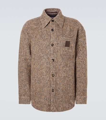 Loewe Anagram wool-blend overshirt - Loewe - Modalova