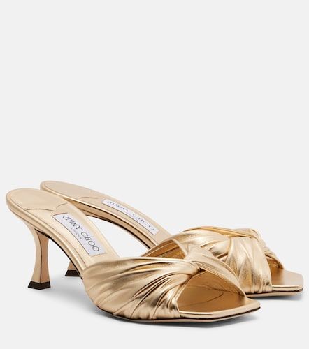 Skye metallic leather mules - Jimmy Choo - Modalova