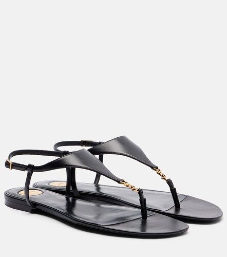 Sandalen Cassandre aus Leder - Saint Laurent - Modalova