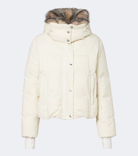 Chaqueta de esquí de plumas con borrego - Yves Salomon - Modalova