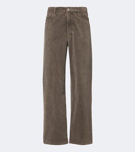 Pantalones anchos de pana de algodón - Auralee - Modalova